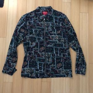 Supreme Broken Paisley Flannel